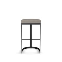 Tabouret de bar classique en métal sans dossier, base métallique étanche, design moderne, couleur personnalisable, pour cuisine, bar à domicile, salon