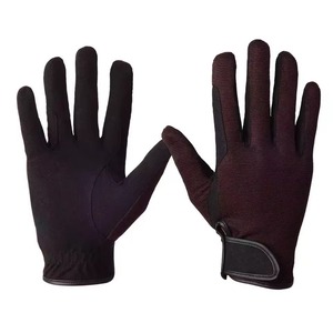 Gants d'équitation d'hiver à doigts complets très vendus pour femmes et hommes, respirants, extensibles, en cuir, séchage rapide, antidérapants - Product Image 2