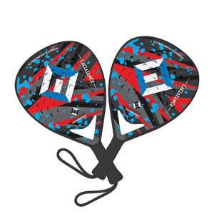 Raqueta de Tenis de Playa de Alta Calidad, Raqueta de Paddleball de Fibra de Carbono con Forma de Diamante, Fabricada en Pakistán - Product Image 1