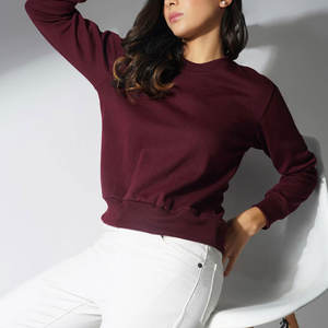 Venta caliente nuevo artículo cálido mujer sudadera precio al por mayor pieza fresca nueva sudadera personalizada Mujer - Product Image 5