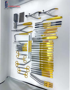 Juego de Instrumentos de Rinoplastia Manual Profesional de Acero Inoxidable Más Vendido, 50 Piezas, Herramientas de Cirugía Nasal, Certificación CE Clase I F.J. - Product Image 3