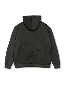 Venta al por mayor de Sudadera con capucha de lana de peso pesado de algodón de los hombres de gran tamaño personalizado Sudadera con capucha de lana barato Pullover Casual Wear Sudadera con capucha y sudaderas - Product Image 4