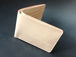 Custom Made Genuine Leather Bi Fold Wallet <b>Slim</b> RFID Blocking <b>Purse</b> For Men With Card Holder Slots BFW-0145 - Product Image 5