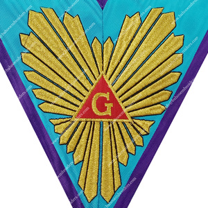 Masonic regalia unisex ปกหลักของเมมฟิส misraim พิธีกรรมสำหรับการใช้งานในโบสถ์สำหรับผู้ใหญ่ - Product Image 2