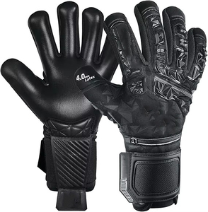 Nouveau design de gants de gardien de but de football professionnel Latex Guantes Portero Protection des doigts enfants adultes gants de gardien de but de Football - Product Image 2