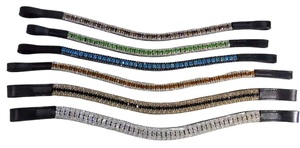 Banda de cejas de caballo Premium de forma recta UV más vendida del fabricante indio onda de cuero de cristal perla para montar a caballo - Product Image 6