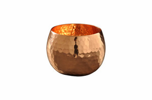 Mini cuenco de cobre de tendencia de lujo para servir en el hogar, Hotel y restaurante, cuenco para servir, forma redonda, Color cobre, suministros para servir - Product Image 3