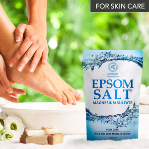 Aromatika Sal de Epsom Pura para Baño 1000g, Envase Flexible de Plástico, Bolsa Vertical para Relajación Muscular y Corporal - Product Image 6