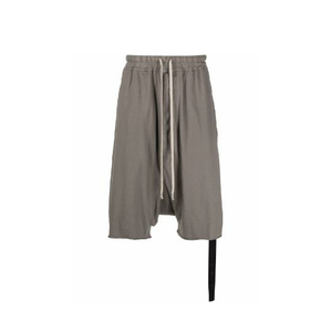 Wholesales Vintage <b>Men's</b> Blank Cotton Fleece Drop Crotch Sweat <b>Short</b> Streetwear Sport Breathable Drop Crotch Sweat <b>Shorts</b> - Product Image 2