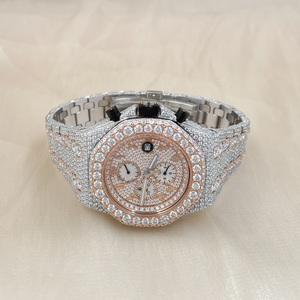 Reloj Hip-Hop de Lujo, Relojes de Cuarzo con Diamantes, Joyería Masculina para Hombre - Product Image 4