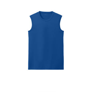 Débardeur de sport pour homme, à séchage rapide, sans manches, idéal pour l'entraînement, la musculation et le fitness, impression de logo personnalisée disponible - Product Image 5