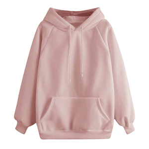 Sudadera con Capucha Cálida de Invierno para Mujer 2025, Venta al por Mayor, Talla Grande, Holgada, Informal, de Forro Polar, Personalizable OEM - Product Image 4