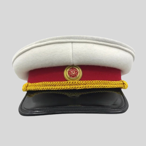 Casquette officielle de haute qualité pour la présentation avec panneau avant structuré, options de couleur personnalisées et bandeau doux - Product Image 6