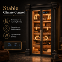 Humidor sur mesure OEM ODM pour salon de cigares, club privé
