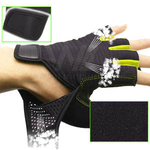 Guantes de levantamiento de pesas de fitness de bajo precio Guantes de levantamiento de pesas personalizados resistentes al desgaste personalizados - Product Image 5