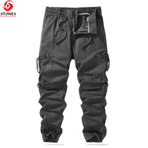 Pantalones Cargo de Lona Casuales para Hombre, Diseño Nuevo, de Alta Calidad, Ligeros, Color Sólido, Cómodos, Transpirables y de Secado Rápido - Product Image 1