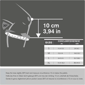 SFI สนับเข่านีโอพรีน7มม., สนับเข่านีโอพรีนกันลื่นที่พยุงเข่ายืดหยุ่นสำหรับยกน้ำหนัก - Product Image 6