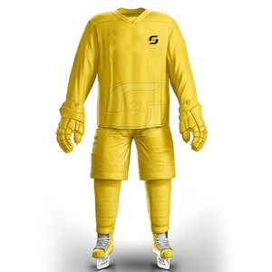 Uniforme de hockey sur glace personnalisé en polyester de haute qualité uniforme de hockey sur glace à bas prix fabriqué en usine - Product Image 4