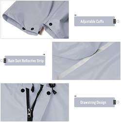 Vente en gros manteau de pluie de haute qualité vêtements de travail ensemble de vêtements de pluie longs personnalisés imperméable imperméable - Product Image 6