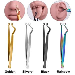 1 ud. Set de Instrumentos Coloridos para Piercing Corporal, Pinzas de Acero Quirúrgico para Septum, Cartílago y Lengua, Certificado CE Clase I - Product Image 5