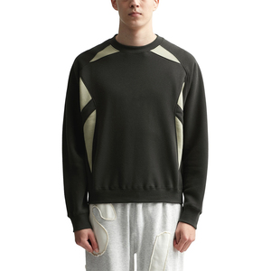 เสื้อสเวตเตอร์ & เสื้อมีฮู้ดสำหรับผู้หญิงคอกลมแขนยาวโอเวอร์ไซส์ผ้าฝ้าย100% ขนแกะกันน้ำผลิตตามสั่ง - Product Image 4