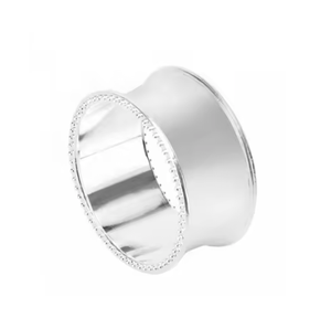 2025 vente chaude ronds de serviette à bas prix pour la fête de mariage anneaux de serviette en forme de feuille en métal pour la décoration de table arrivée de luxe - Product Image 2