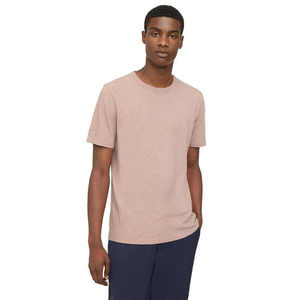 Camisetas de Verano para Hombre, Elegantes, Cuello Redondo, de Seda/Algodón, Secado Rápido, Transpirables, Ecológicas, al por Mayor, Estilo Holgado con Hombros Caídos - Product Image 6
