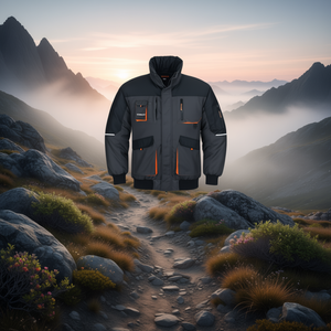 Chaqueta de Piloto Talla M en Gris Oscuro/Negro/Naranja TERRATREND Equipo de Seguridad y Supervivencia - Product Image 3