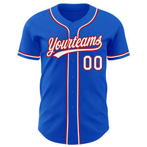 เสื้อเบสบอลของแท้พรีเมี่ยมเสื้อทีมเย็บติดทนทานแห้งเร็วระบายอากาศได้ดี100% ไปโรงเรียนขายส่ง - Product Image 2