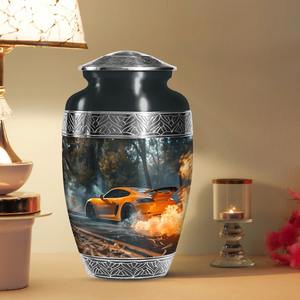 Urnes funéraires écologiques et durables pour hommes adultes, modèles personnalisables (10 pouces, capacité de 220 pouces cubes) - Product Image 2