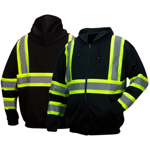 Chaleco de Seguridad Ajustable para Hombre, ANSI Clase 3, EN ISO Clase 3, Impermeable, Alta Visibilidad, Multiusos, para el Lugar de Trabajo - Product Image 2