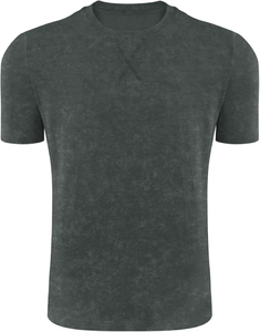 Camiseta ajustada hombro caído 100% algodón camisetas para hombre algodón cuello redondo secado rápido luz cuello redondo Camiseta - Product Image 1