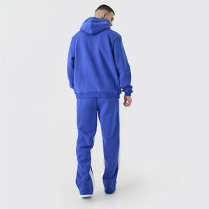 2025 unisexe hommes polaire survêtement lourd à capuche et pantalon de survêtement ensemble pour décontracté hiver porter taille XL - Product Image 2