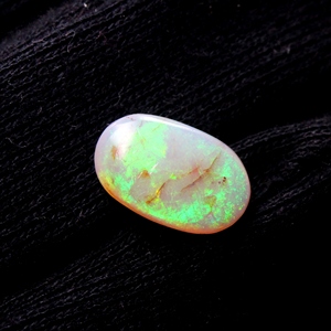 Màu xanh lá cây lửa Úc Opal mịn Cabochon tự nhiên Opal lỏng đá quý rắn Opal 13x8mm đối với trang sức làm - Product Image 6