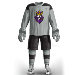 Ensemble de maillots de hockey sur glace personnalisés de haute qualité Nouveau style d'uniforme entièrement personnalisable Nom de l'équipe OEM Meilleurs vêtements de hockey sur glace en gros - Product Image 4