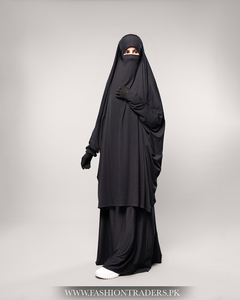 Tendance robe de jilbab musulman OEM Service de gros tissu en polyester de haute qualité élégant et modeste pour un usage quotidien et la prière - Product Image 5