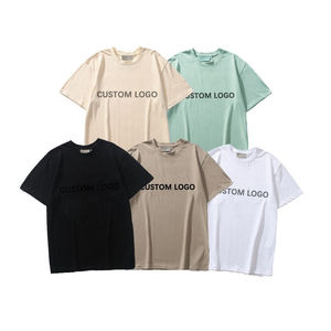 Factory Custom Short Sleeve Oversize O Neck <b>Pocket</b> Tshirt Printing logo Unisex Screen Printed <b>Men</b> T-<b>shirt</b> <b>With</b> <b>Pocket</b> - Product Image 5