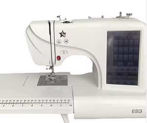 Machine à broder numérique informatisée Singer à point de chaînette prête à être expédiée pour la maison - Product Image 1