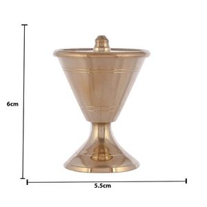 Brûleur d'encens en laiton de luxe fait main de haute qualité, vente en gros, porte-encens Garance, décoration d'intérieur, artisanat personnalisé, écologique - Product Image 2