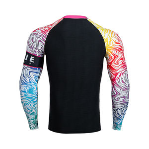 Combinaison MMA sur mesure de haute qualité unisexe sur mesure pour adultes en forme physique et en grappling BJJ Training Rashguards - Product Image 2