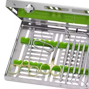 ชุดผ่าตัดผ่าตัดผ่าตัดทำจากสเตนเลสสตีลเครื่องมือสำหรับทันตแพทย์ที่มีคุณภาพได้รับการรับรองทางการแพทย์ - Product Image 2