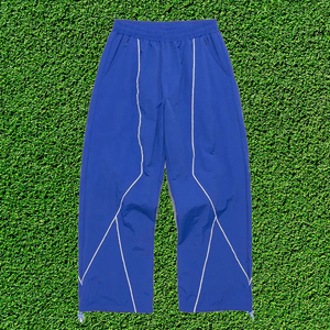 Conjunto de Chaqueta y Pantalones Cortavientos de Nailon para Hombre de Alta Calidad con Diseño OEM, Logotipo Personalizado, Forro de Malla Estampado, Chándales Personalizados - Product Image 6