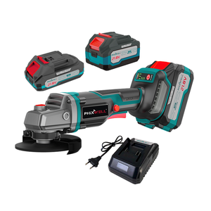 Kit combiné de <span class=keywords><strong>meuleuse</strong></span> d'angle <span class=keywords><strong>sans</strong></span> <span class=keywords><strong>fil</strong></span> <span class=keywords><strong>avec</strong></span> <span class=keywords><strong>chargeur</strong></span> de <span class=keywords><strong>batterie</strong></span> Li-Ion <span class=keywords><strong>et</strong></span> étui de transport Outils électriques portables - Product Image 4