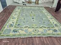 Tapis turc moderne haut Antique Oushak laine tapis ensemble coton noué à la main pour Room-8x10 de séjour 10x14 12x15 tailles pour l'exercice