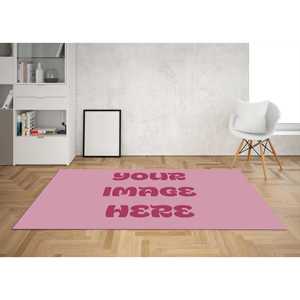 Alfombra Impresa: Alfombras Modernas Personalizadas con su Logotipo para Regalos de Inauguración, Alfombra de Terciopelo de Lujo - Product Image 4