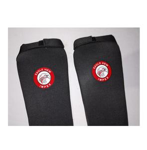 Vente en gros de protège-tibias en polyester élastiques confortables protège-cou-de-pied rembourrés pour le karaté MMA Kick Boxing Muay Thai-pour l'entraînement - Product Image 3
