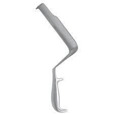 Retractor de pelvis Manual profesional 26 cm 130X60mm Instrumentos quirúrgicos ortopédicos Acero inoxidable reutilizable - Product Image 2