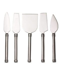 Ensemble de couteaux à fromage en acier inoxydable de qualité supérieure avec manche en fil élégant pour les réceptions et l'utilisation en cuisine en provenance d'Inde - Product Image 3