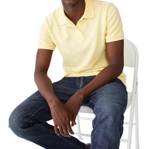 Alta calidad último diseño hombres Polo camiseta más vendido Color liso precio razonable servicio OEM camisas para hombres - Product Image 5