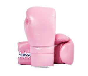 ถุงมือชกมวยแบบผูกเชือก ถุงมือชกมวยสั่งทำพิเศษ หนัง PU ขายส่งราคาถูก ถุงมือชกมวยสั่งทำพิเศษ ถุงมือสำหรับผู้หญิง - Product Image 1